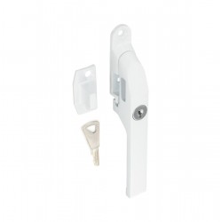 B1073 White Handle Lock