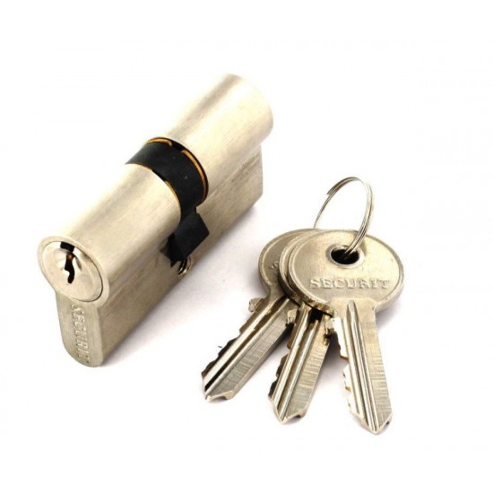 40/50 Brass Euro Double Cylinder