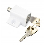 White Window / Patio Door Lock