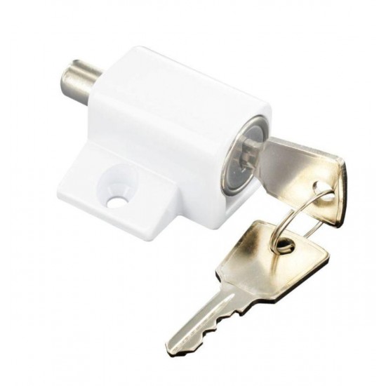 White Window / Patio Door Lock