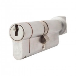 Yale Superior BS TS007 1* Anti Snap Euro Cylinder 50/50 NP