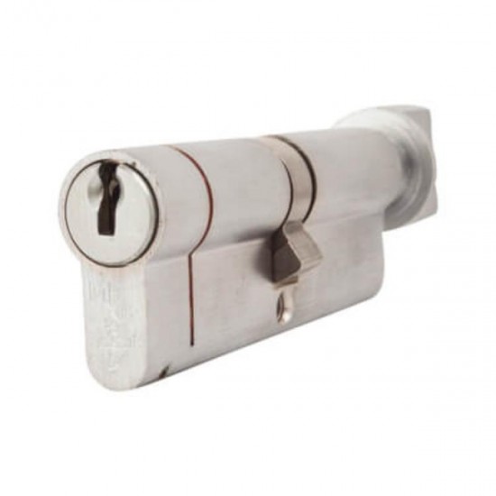 Yale Superior BS TS007 1* Anti Snap Euro Cylinder 50/50 NP