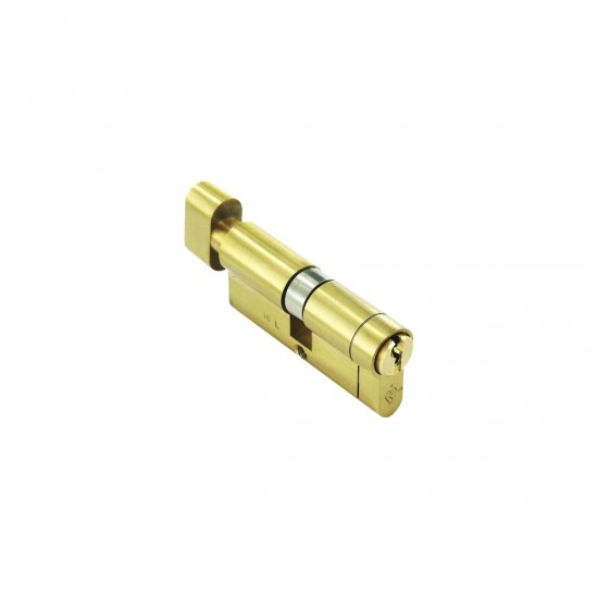 B2095 35 x 35 TS007 1* Nickle Plated Cylinder/Thumbturn