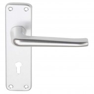 189N SAA Long Plate Euro Furniture Handles (Pair)