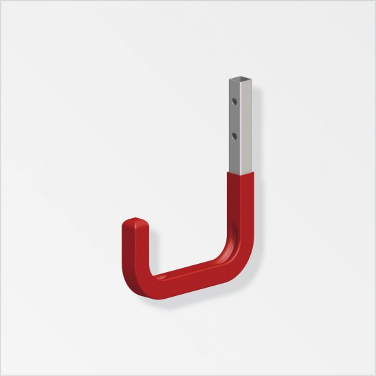 Steel Galv Wall Hook 150 X 210mm Red ProSolve