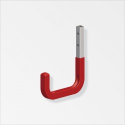 Steel Galv Wall Hook 115 X 140mm Red ProSolve