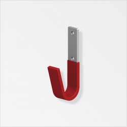 Steel Galv Hook 35 X 82mm Red ProSolve