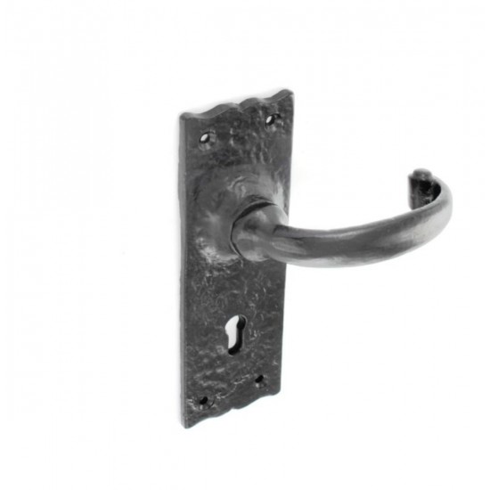 150mm Black Antique Lock Handle