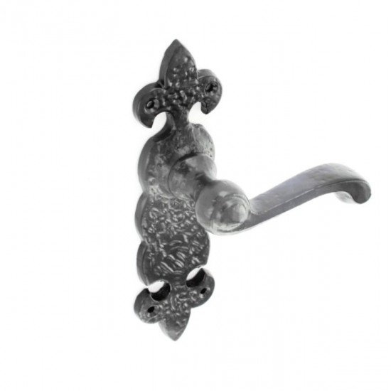 190mm Black Antique Latch Handle