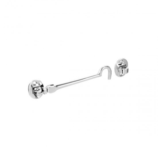 152mm Polished Chrome Heavyweight Cabin Hook