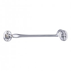 202mm Satin Chrome Heavyweight Cabin Hook