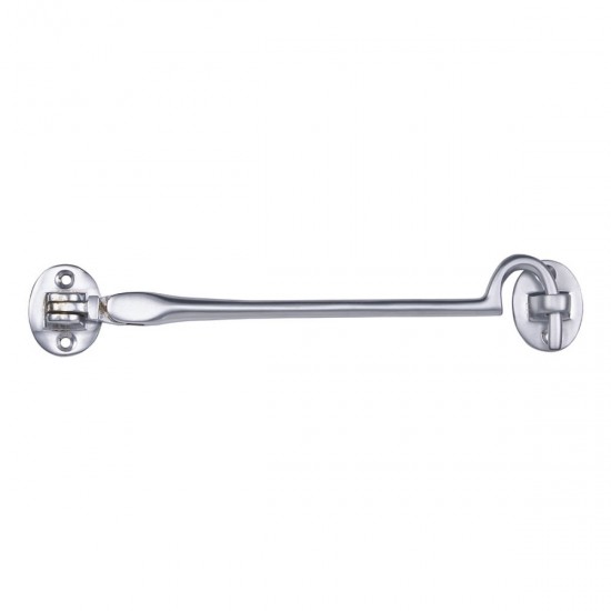 202mm Satin Chrome Heavyweight Cabin Hook