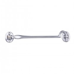 254mm Satin Chrome Heavyweight Cabin Hook