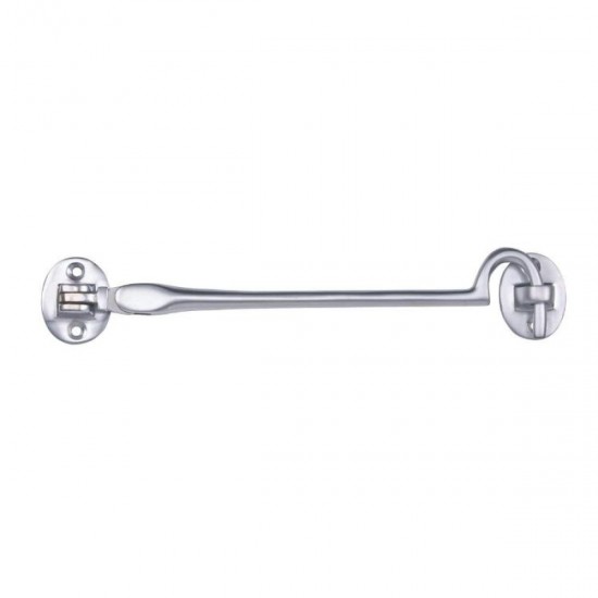 254mm Satin Chrome Heavyweight Cabin Hook