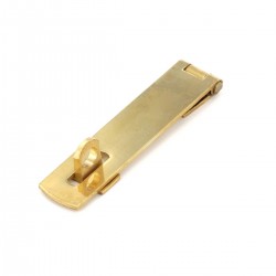 SecurIt B1464 75mm Brass Hasp & Staple
