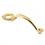 Gatemate 200mm Brass Long Throw Handle