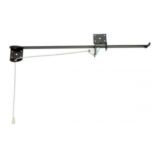 610mm Black Japan Cord Operated Garage Door Holder (Narrow Lintel)