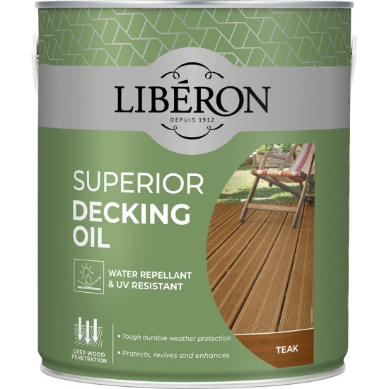 Liberon 2.5L Teak Decking Oil