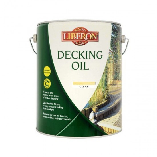 Liberon 5L Clear Decking Oil