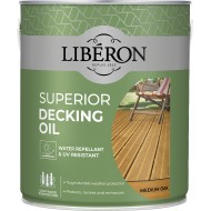 Liberon 2.5L Medium Oak Decking Oil