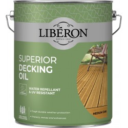Liberon 5L Medium Oak Decking Oil