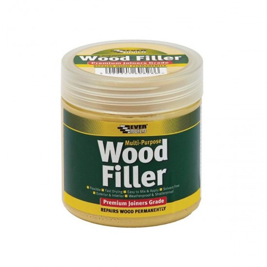 Everbuild 250ml Multi-Purpose Mahogany Wood Filler