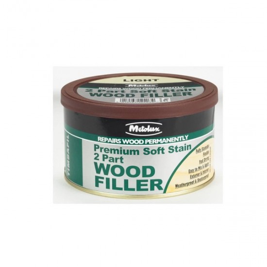 Metalux Medium Stainable Wood Filler 2 Par