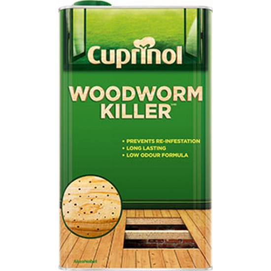 5L Cuprinol Woodworm Killer