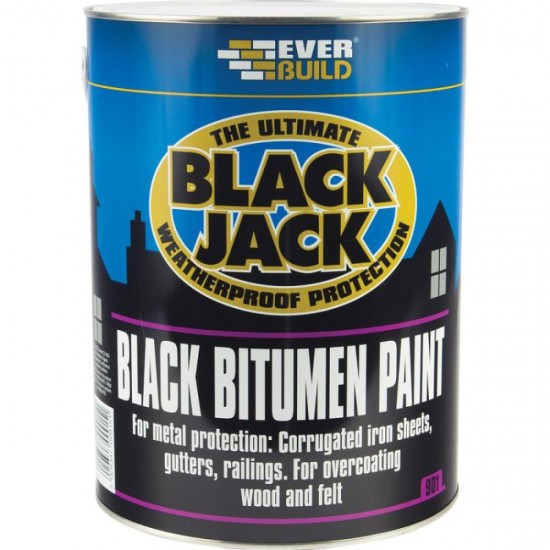 5L Black Bitumen Paint