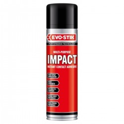 Bostik 500ml Impact Multi-Purpose Instant Contact Adhesive Spray
