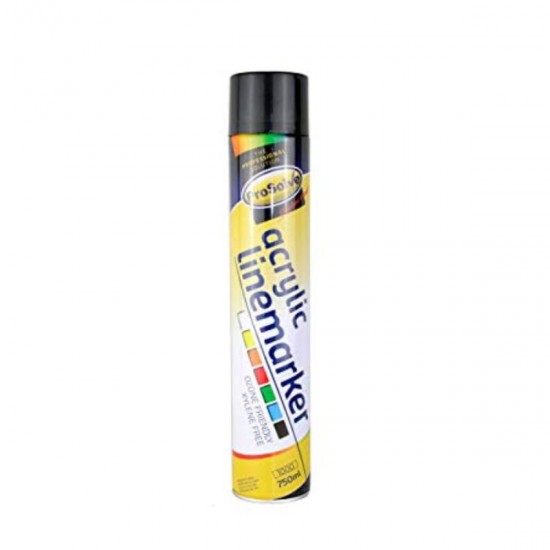 ProSolve 750ml Black Linemarker Paint