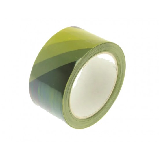 50mm x 33m Black & Yellow Hazard Tape