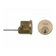 Yale Locks Replacement Rim Cylinder with 2 Keys - Polished Brass Finish