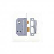 Yale Locks - Polished Chrome 2 Bathroom Sashlock - 2.5