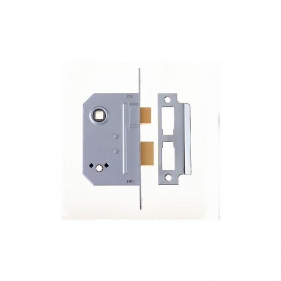 Yale Locks - Polished Chrome 2 Bathroom Sashlock - 2.5