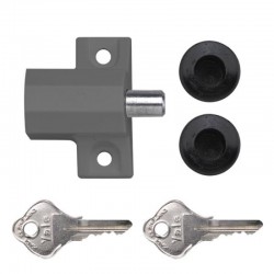 Yale P114 Patio Door Lock With Grey Finish