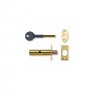 Yale Locks - Door Security Bolt Pack with Key - Brass Finish