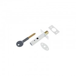 Yale Locks - Door Security Bolt Pack with Key - White Finish