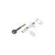 Yale Locks - Door Security Bolt Pack with Key - White Finish