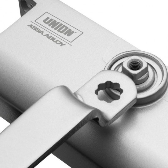 Union CE3F Size 3 Replacement Door Closer - Silver Finish