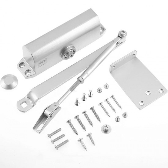 Union CE3F Size 3 Replacement Door Closer - Silver Finish