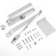 Union CE3F Size 3 Replacement Door Closer - Silver Finish