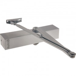 Union J RETROV Size 3 - 4 Replacement Door Closer - Silver Finish