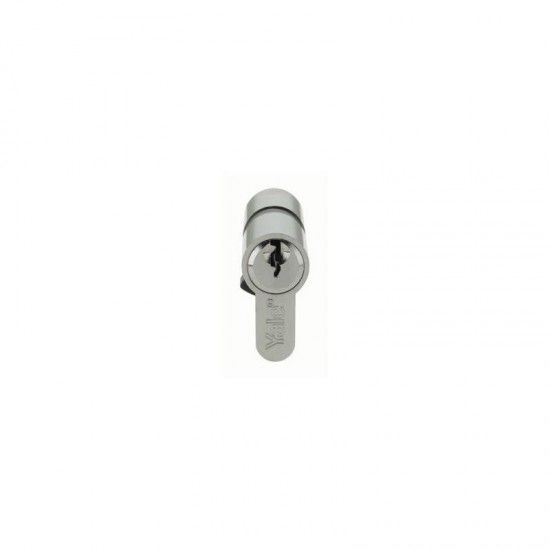 Yale 6 Pin Euro Double Cylinder Lock - 40:10:45 (95mm) - Satin Nickel Plated