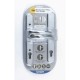 Yale PVCu Universal Door Handle Visi Packed - Polished Chrome Finish
