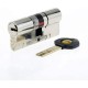 Yale Platinum 3 Star Euro Cylinder Lock - 50/50 (100mm) - Nickel Plated Brass