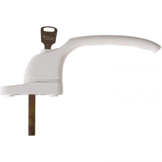 Yale Lockable Window Handle For PVCu Windows - White Finish