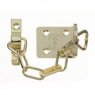 Yale 13.5cm Door Security Chain - Electro Brass Finish