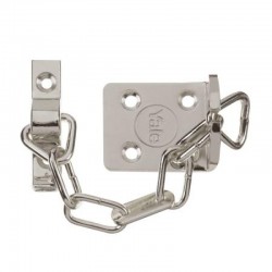 Yale 13.5cm Door Security Chain - Electro Brass Finish