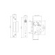 Union 22EU Euro Profile Cylinder StrongBOLT Sashlock - SSS Finish - Size 81